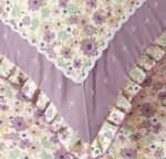 Lenjerie de pat 100% bumbac Brodat – 4 piese, Model 14302