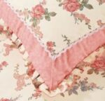Lenjerie de pat 100% bumbac Brodat – 4 piese, Model 14303