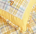 Lenjerie de pat 100% bumbac Brodat – 4 piese, Model 14311