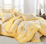 Lenjerie de pat 100% bumbac Brodat – 4 piese, Model 14311 - imagine 2