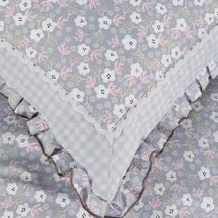 Lenjerie de pat 100% bumbac Brodat – 4 piese, Model 14318