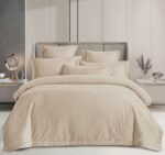 Lenjerie de pat 100% bumbac – cu elastic – 4 piese, Model 17540 - imagine 2