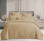 Lenjerie de pat 100% bumbac – cu elastic – 4 piese, Model 17544 - imagine 2
