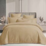 Lenjerie de pat 100% bumbac – cu elastic – 4 piese, Model 17544 - imagine 2