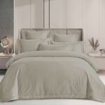 Lenjerie de pat 100% bumbac – cu elastic – 4 piese, Model 17545 - imagine 2