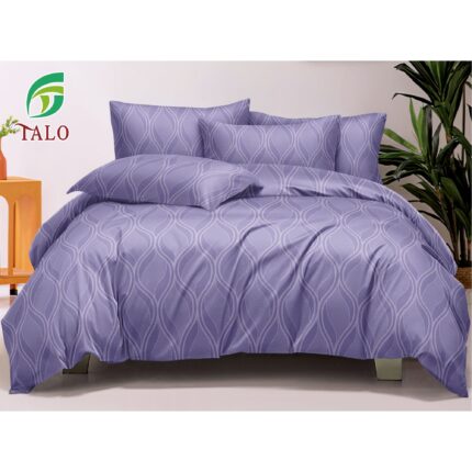 Lenjerie de pat 100% bumbac finet DELUXE – 6 piese, Model 17272