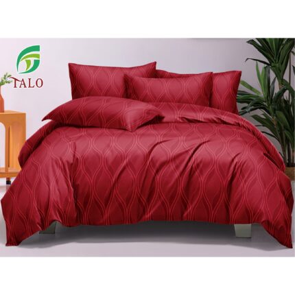 Lenjerie de pat 100% bumbac finet DELUXE – 6 piese, Model 17273