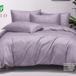 Lenjerie de pat 100% bumbac finet DELUXE – 6 piese, Model 17987