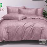 Lenjerie de pat 100% bumbac finet DELUXE – 6 piese, Model 17988