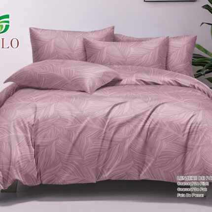 Lenjerie de pat 100% bumbac finet DELUXE – 6 piese, Model 17988
