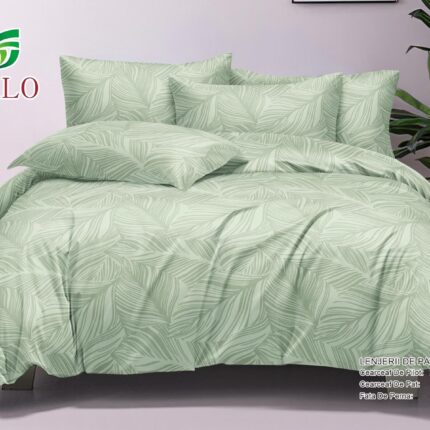 Lenjerie de pat 100% bumbac finet DELUXE – 6 piese, Model 17990