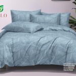 Lenjerie de pat 100% bumbac finet DELUXE – 6 piese, Model 17991