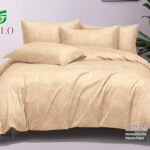 Lenjerie de pat 100% bumbac finet DELUXE – 6 piese, Model 17993