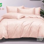 Lenjerie de pat 100% bumbac finet DELUXE – 6 piese, Model 17996