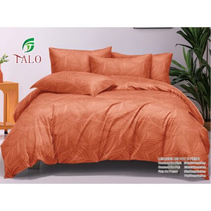 Lenjerie de pat 100% bumbac finet DELUXE – 6 piese, Model 18001
