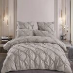 Lenjerie de pat 100% bumbac finet – Deluxe – cu elastic – 6 piese, Model 16576