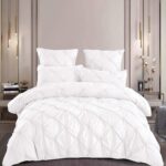 Lenjerie de pat 100% bumbac finet – Deluxe – cu elastic – 6 piese, Model 16578