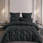 Lenjerie de pat 100% bumbac finet – Deluxe – cu elastic – 6 piese, Model 16579