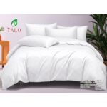 Lenjerie de pat 100% bumbac finet DELUXE – cu elastic – 6 piese, Model 18008