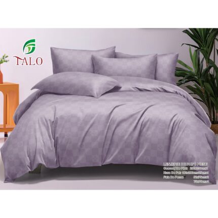 Lenjerie de pat 100% bumbac finet DELUXE – cu elastic – 6 piese, Model 18018