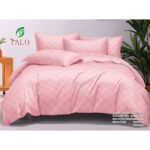 Lenjerie de pat 100% bumbac finet DELUXE – cu elastic – 6 piese, Model 18020
