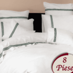 Lenjerie de pat 100% bumbac HoReCa – 8 piese, Model 7496