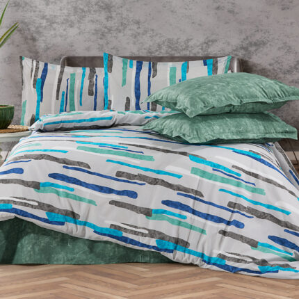 Lenjerie de pat bumbac 100% – 4 piese, Model 17806