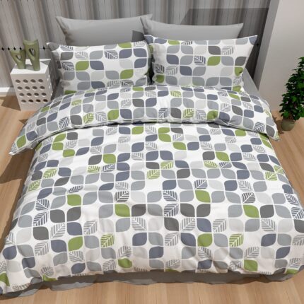 Lenjerie de pat bumbac 100% – 4 piese, Model 17810