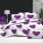 Lenjerie de pat bumbac 100% – 4 piese, Model 17813