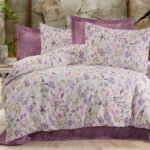 Lenjerie de pat bumbac 100% – 4 piese, Model 17817
