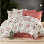 Lenjerie de pat bumbac 100% – 4 piese, Model 17821