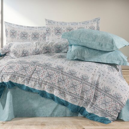 Lenjerie de pat bumbac 100% – 4 piese, Model 17825