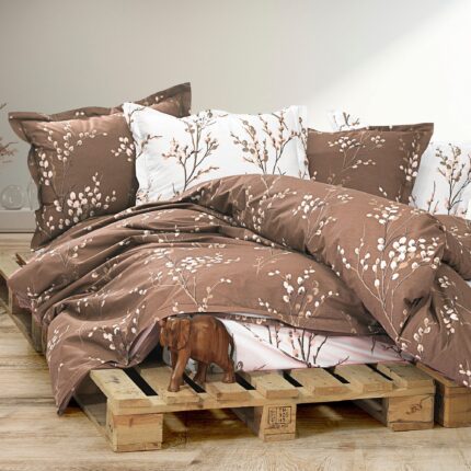 Lenjerie de pat bumbac 100% – 4 piese, Model 17827