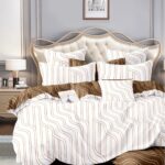 Lenjerie de pat bumbac 100% – Luxury – 4 piese, Model 12018