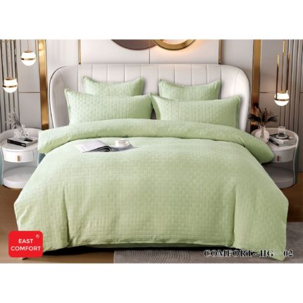 Lenjerie de pat bumbac 100% – Tricotat – 6 piese, Model 11759 - imagine 2
