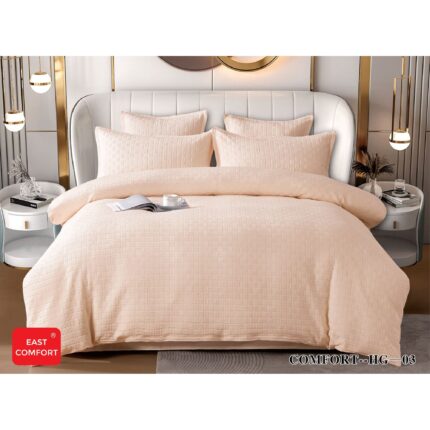 Lenjerie de pat bumbac 100% – Tricotat – 6 piese, Model 11762 - imagine 2