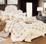 Lenjerie de pat bumbac Brodat – 4 piese, Model 7075 - imagine 2