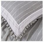 Lenjerie de pat bumbac Brodat – 4 piese, Model 7087
