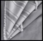 Lenjerie de pat bumbac Brodat cu Smocuri – 6 piese, Model 7105