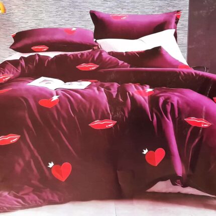 Lenjerie de pat bumbac cocolino – 4 piese, Model 2582