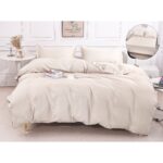 Lenjerie de pat bumbac Damasc Hotelier – cu elastic – 4 piese, Model 16824