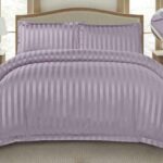 Lenjerie de pat bumbac Damasc Hotelier – cu elastic – 6 piese, Model 18231
