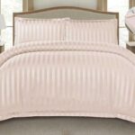 Lenjerie de pat bumbac Damasc Hotelier – cu elastic – 6 piese, Model 18233