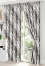Lenjerie de pat bumbac finet – 6 piese + 2 Draperii, Model 16091