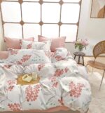 Lenjerie de pat bumbac finet – 6 piese, Model 11037 - imagine 2