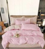 Lenjerie de pat bumbac finet – 6 piese, Model 11042 - imagine 2