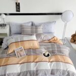 Lenjerie de pat bumbac finet – 6 piese, Model 11044 - imagine 2