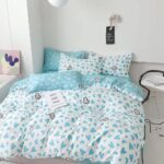Lenjerie de pat bumbac finet – 6 piese, Model 11045 - imagine 2