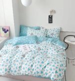 Lenjerie de pat bumbac finet – 6 piese, Model 11045 - imagine 2