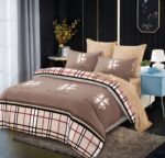 Lenjerie de pat bumbac finet – 6 piese, Model 11158 - imagine 2